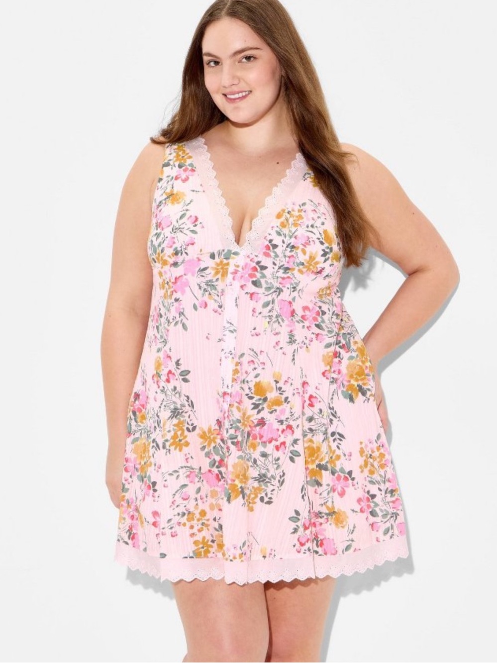NWT Women’s Button Front Empire Waist Dress